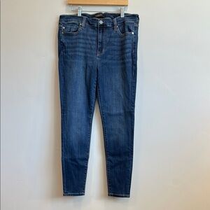 Liverpool the Ankle Skinny Blue Denim Jeans